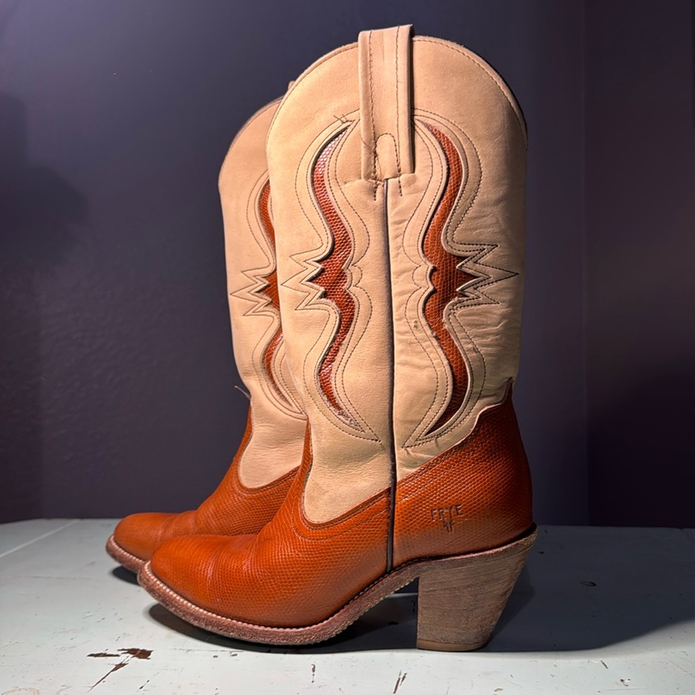 Vintage Frye Cowboy Boots